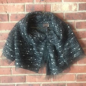 stylish wool shrug - perfect for holiday